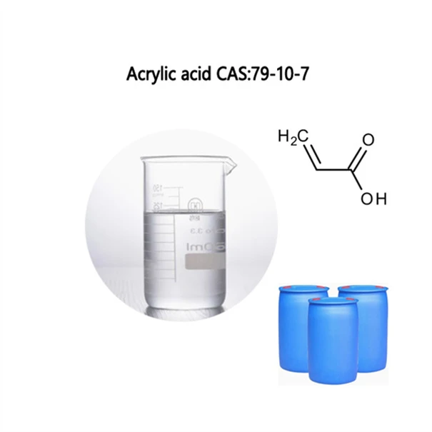 Acide acrylique de pureté de 99,5% 99,9% (AA) pour le monomère de résine synthétique CAS 79-10-7