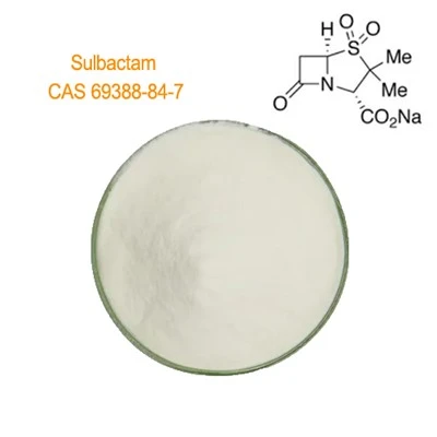 Les antibiotiques de haute qualité CAS 69388-84-7 API dopent le sodium de sulbactam stérile